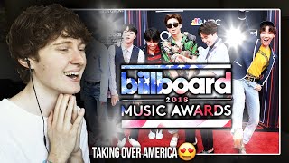 TAKING OVER AMERICA! (BTS (방탄소년단) @ Billboard Music Awards 2018 | Full Episode Reaction/Review) - billboard music awards 2018 bts reaction